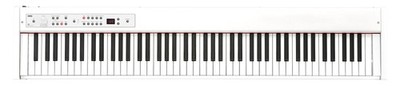 B-WARE Korg D1 WH Digital Piano 88 Tasten Anfänger Notenpult Pedal Auftritt Weiß