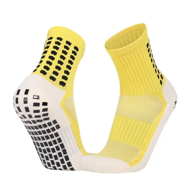 Sports Socks Anti-Slip Skid Hospital Soccer Basketball Football Grip Dots Train