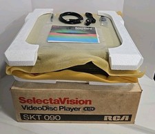 RCA Selectavision SKT 090 CED VideoDisc Player 100 CIB BRAND NEW NEVER USED