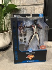 MCFARLANE Mr. Terrific Superman Red Platinum Edition Deluxe Movie Theatrical NEW