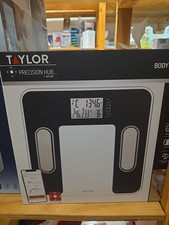 Taylor Bluetooth Body Composition Scale Precision Hub BMI Body Fat Muscle Water