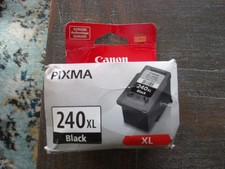 1 Genuine Canon PIXMA BLACK Ink Cartridge 240XL NEW SEALED