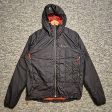 Montane Prism Jacket Pertex Microlight Primaloft Dark Grey Red Medium