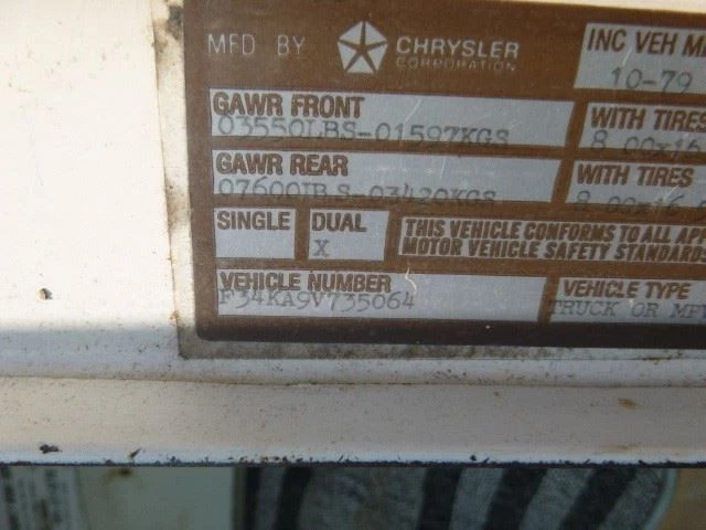 (LOCAL PICKUP ONLY) Passenger Right Front Door Glass Fits 71-79 DODGE 100 VAN 12 Foto 4 de 4