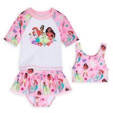 Disney Princess 3-Piece Swimming Costume For Kids Size  3 Years 