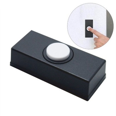 Wire Doorbell Button with Hassle Frees Setups Streamlined Doorbell Button 55mm