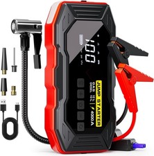 Portable Car Jump Starter 4000A 10000mAh with 160PSI Air Compressor - NEW