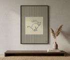Funny Cat Bathroom Wall Art What Pooping Cat Poster Sarcastic Restroom Decor