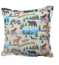 NEW HAMPSHIRE Balsam Fir Filled Pillow 6" NH Sachet Paine's Christmas Tree USA