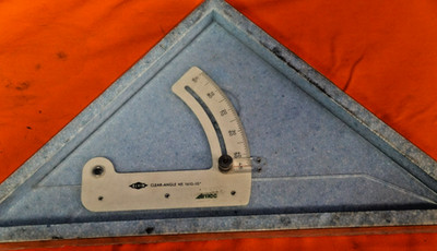 Alvin Clear Angle Adjustable Triangle 1610-10''