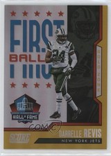 2023 Score First Ballot Gold Zone 5/50 Darrelle Revis #2 HOF 0rd2