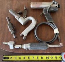 Vintage CLECO Cleveland Pneumatic SEMCO Aircraft Rivet Sheet Metal Air Tool Lot