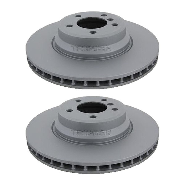 2 Bremsscheiben BelüFtet Ø 348 Mm Triscan Bremsen-Expertise FüR BMW 7Er-image