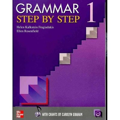 GRAMMAR STEP BY STEP - BOOK 1 STUDENT BOOK By Helen Fragiadakis & Ellen VG