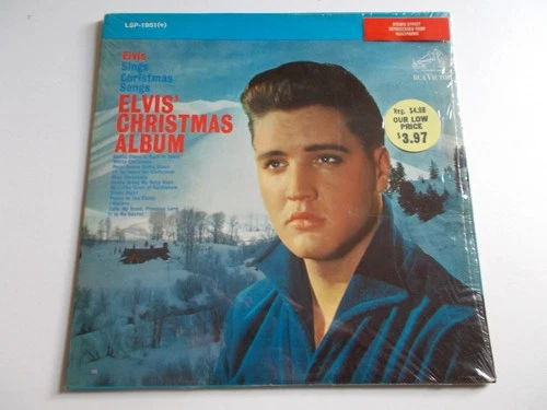 ELVIS CHRISTMAS ALBUM FROM US STILL IN ORIGINAL SHRINK