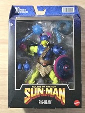 Pig Head Masterverse Rulers Of The Sun SUN-MAN Action Figure Collectible New