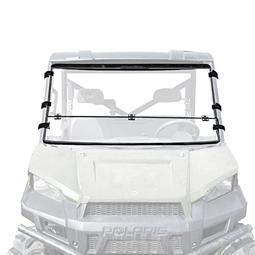 Front Folding Windshield Scratch Resistant Compatible with 2013-2020 Polaris 