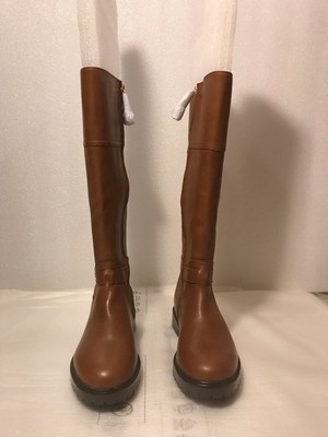 New! Lauren by Ralph Lauren Everly Riding Boot, Polo Tan - Women's Size: 7B