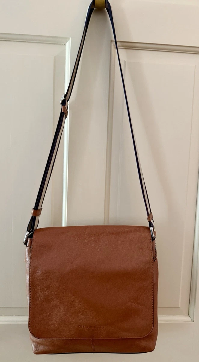 Brown Coach Messenger Bags for Men for sale | eBay