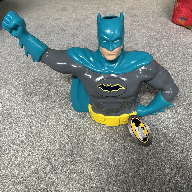 Batman Watering Can Collectible - Classic Vintage Color Edition - DC Comic 