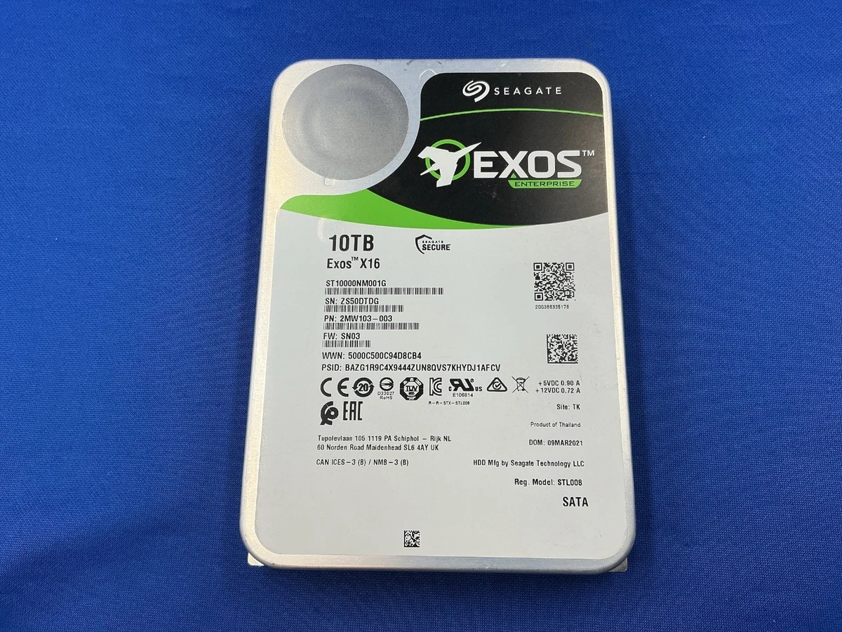 Seagate 10TB Internal Hard Disk Drives for sale - eBay