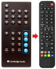 Telecomando adatto per CAMBRIDGE AUDIO TOPAZ-CD5 | TOPAZCD10 | TOPAZCD5