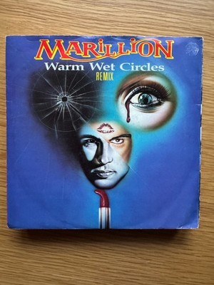 Marillion - Warm Wet Circles (Remix) / White Russian - 1987 rock 7'' vinyl record