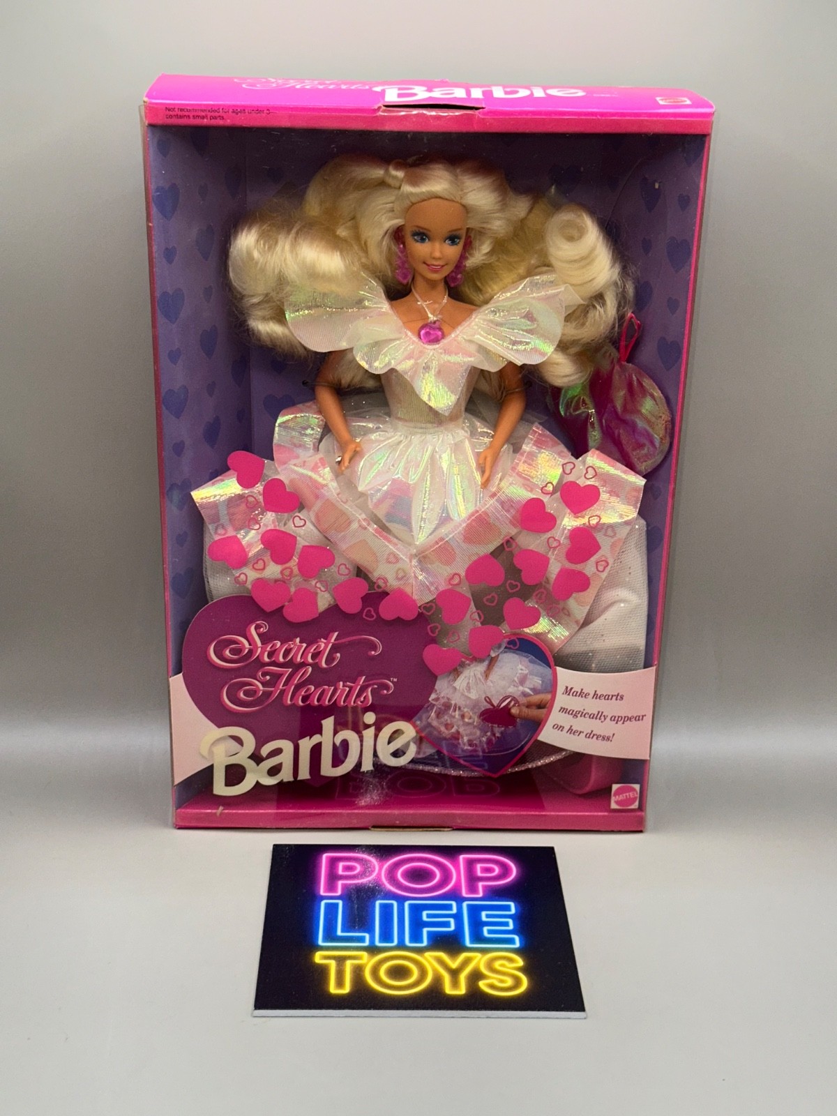 Vintage 1992 Mattel &ldquo;Secret Hearts Barbie&rdquo; #7902 *NRFB*