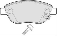 Bremsbelagsatz Scheibenbremse Motaquip LVXL1321 FüR Opel Corsa S07 Cdti L08 L68