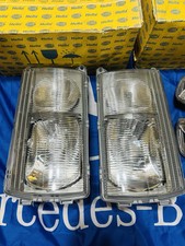 Mercedes W123 Hella Euro Headlights Headlamps Set With Turn Signals