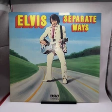 Vtg. Elvis Presley  ~ Separate Ways ~ Original RCA CAS-2611 LP Blue Label 1972