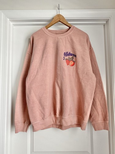 Sudadera Anthropologie Minnesota Midwest Strawberry (Talla M) - Nueva con etiquetas - Imagen 4 de 5