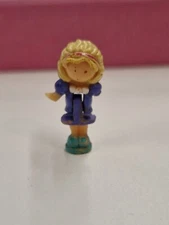 Vintage 1994 Polly Pocket Figure Polly Goes Shopping/Pretty Polly Locket