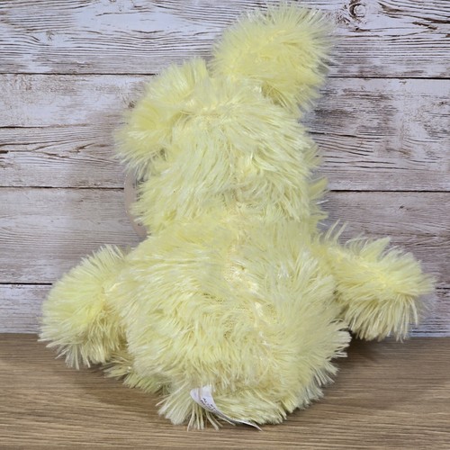 Peluche lapin de Pâques jaune 9 pouces animal en peluche panier de Pâques grandes oreilles jouet - Photo 2/6