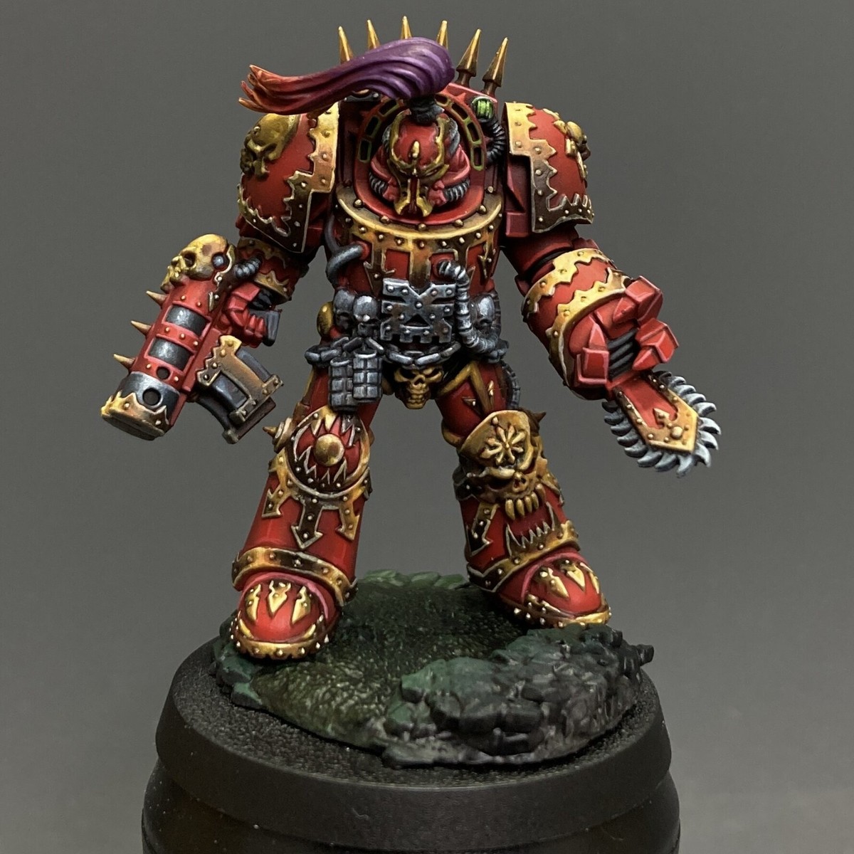 ウォーハンマー CSM - 「AZRAKH THE ANNIHILATOR」 World Eaters Terminator Azrakh The Annihilator Warhammer 40K