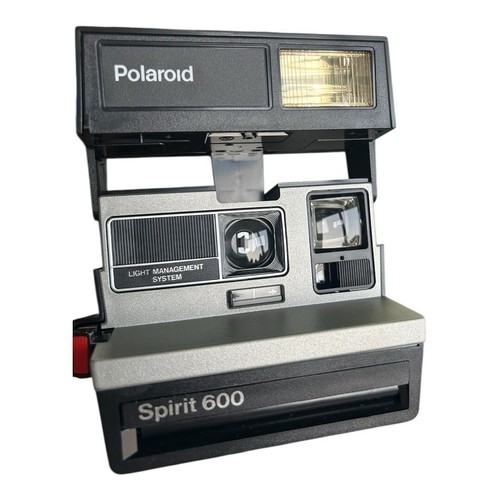 Vintage Polaroid camera with original bag, Spirit 600, working Listed 228B