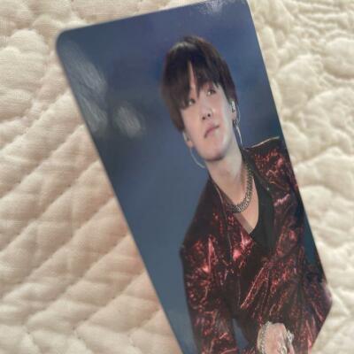 BTS SUGA photo card Trading Card LOVE YOURSELF SEOUL LYS DVD