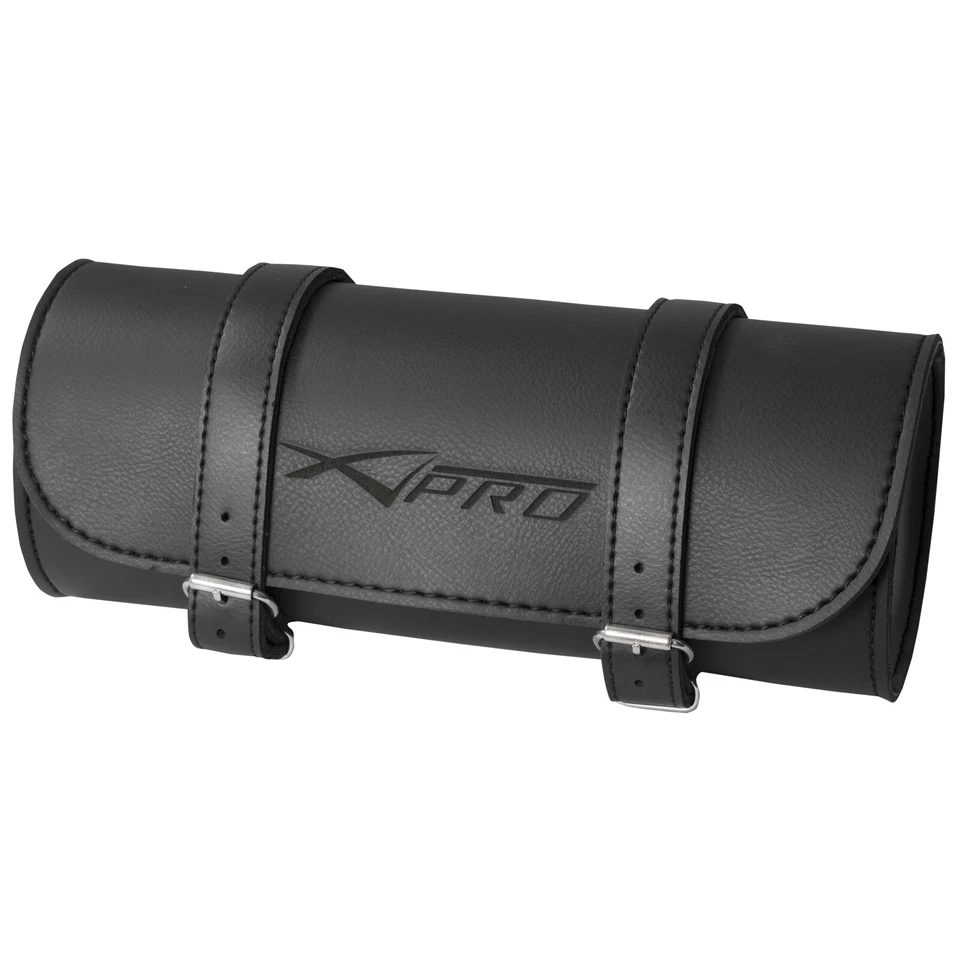 Sac A Outils Moto Custom Chopper Bagage A-Pro Sacoche Guidon 2 lt. noir - Photo 1/1