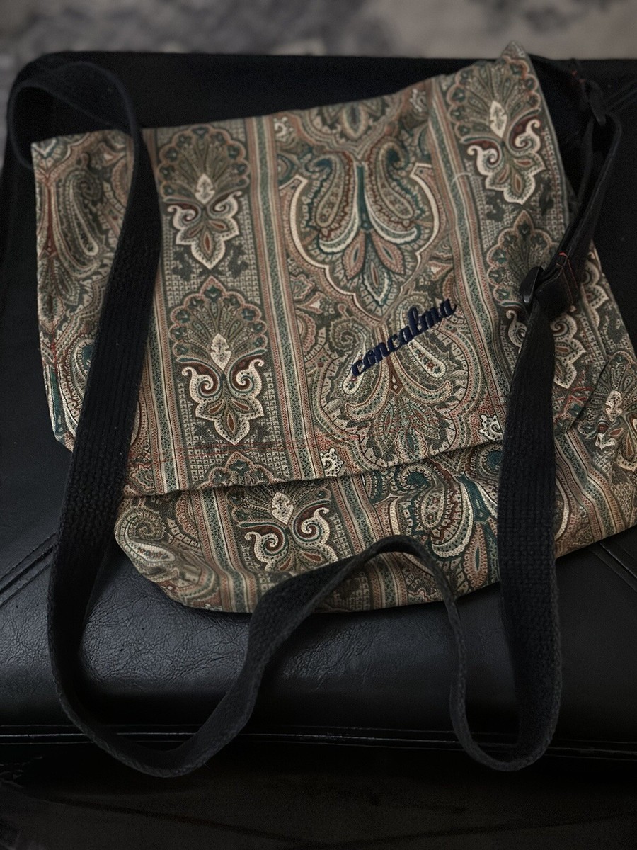 Concalma Sling Bag Fair Trade Good Purse Flap Fold Over