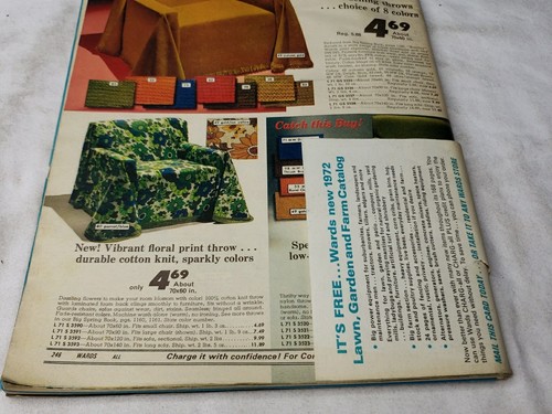 Vintage 1972 Montgomery Ward Sale Catalog Winter Super Sale - Picture 3 of 3