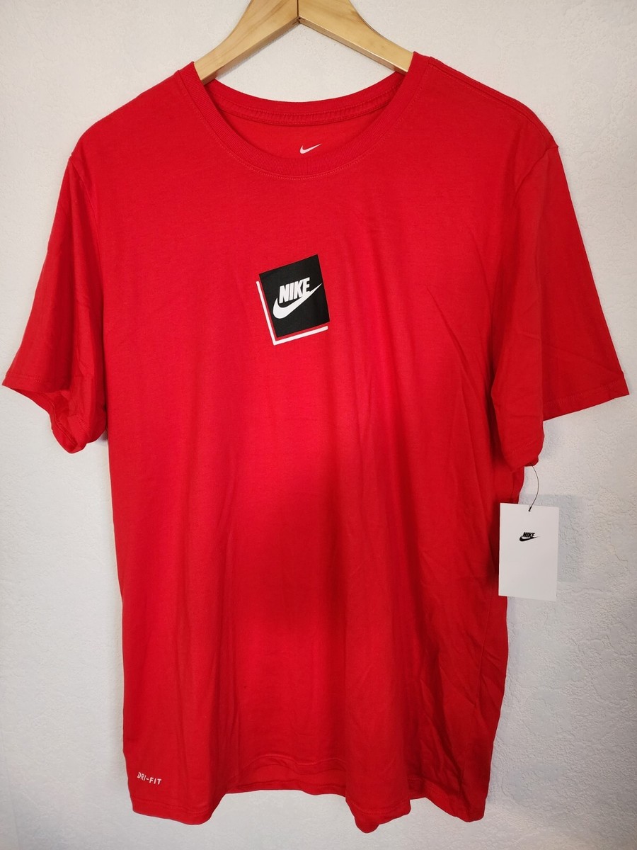 nike box logo t shirt