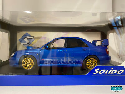 Solido 1/18 Subaru Impreza WRX STI 2003 Blue Art.1812301 | eBay