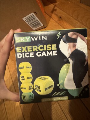 Skywin Workout Dice - Fun Exercise for Solo or Group Classes - 6 Sided
