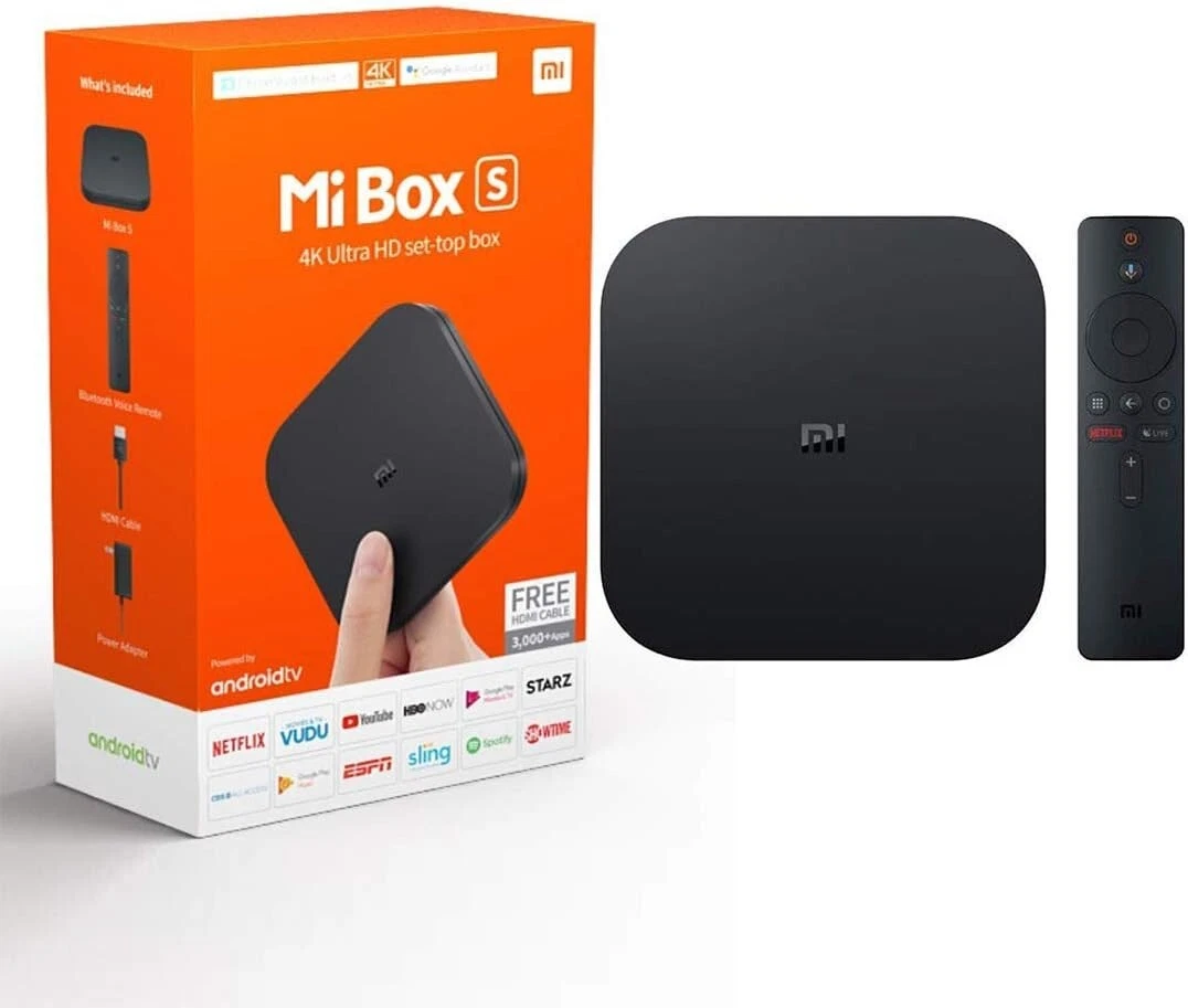 Xiaomi Mi TV Box S 4K 2nd Gen, Android TV 