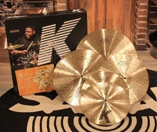 Zildjian K Custom Dark Cymbal Pack (14HH-16C-18C-20R) - Demo!