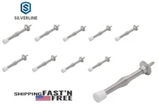 10 Pack Spring Door Stopper Wall Protector 3-inch
