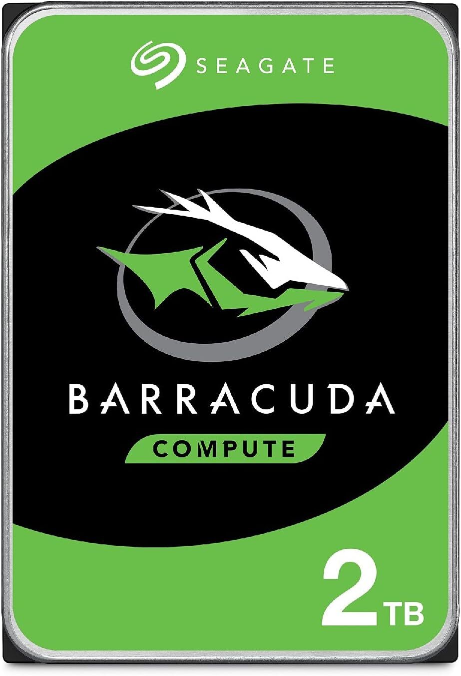 Seagate BarraCuda, 2 TB, Hard Disk Interno, SATA da 6 GBit/s, 2TB, BarraCuda