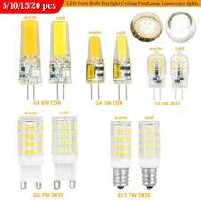 E12 /G4/G9 LED Corn Bulb 3W 5W 6W 7W Daylight Ceiling Fan Lamp Landscape lights