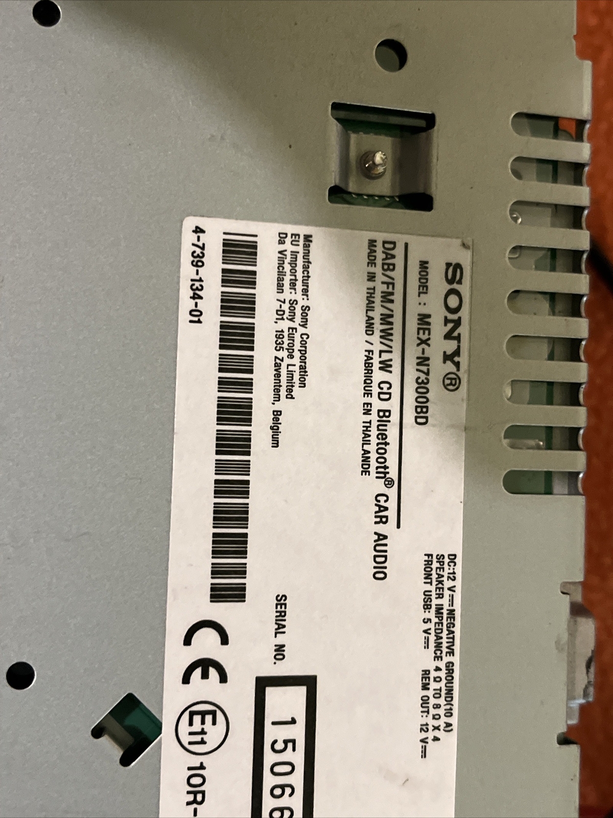 Sony MEXN7300BD DAB Car Radio CD Player Receiver USB eBay