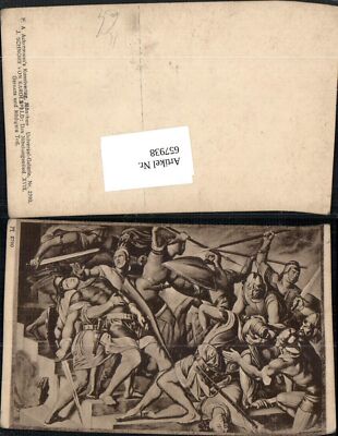 657938,Künstler Ak J. Schnorr v. Karolsfeld Das Nibelungenlied Gernots Rüdigers